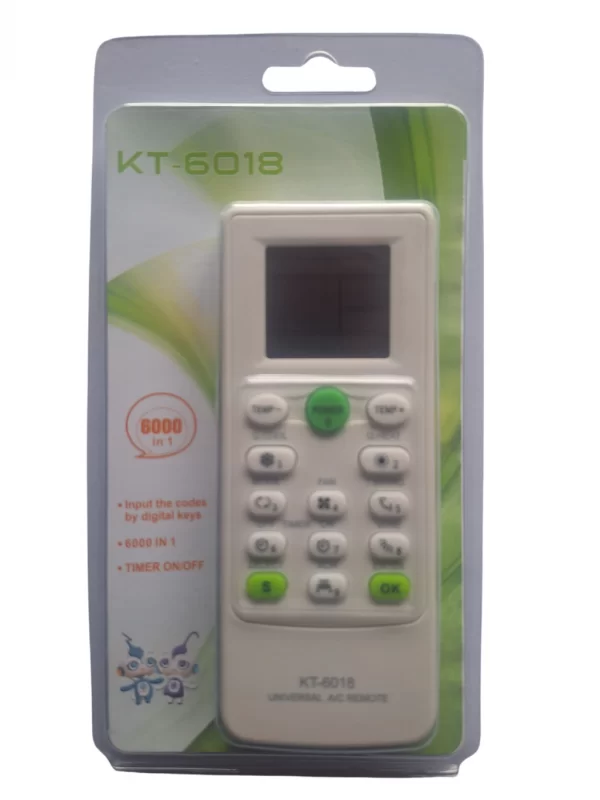 CONTROL REMOTO UNIVERSAL KT-6018 6000en1